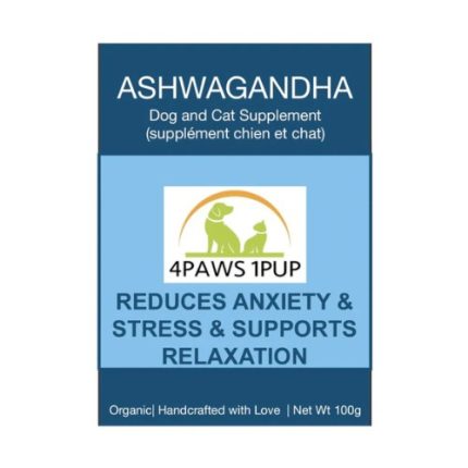 Ashwagandha, Stress, Anxiety, 4Paws1Pup
