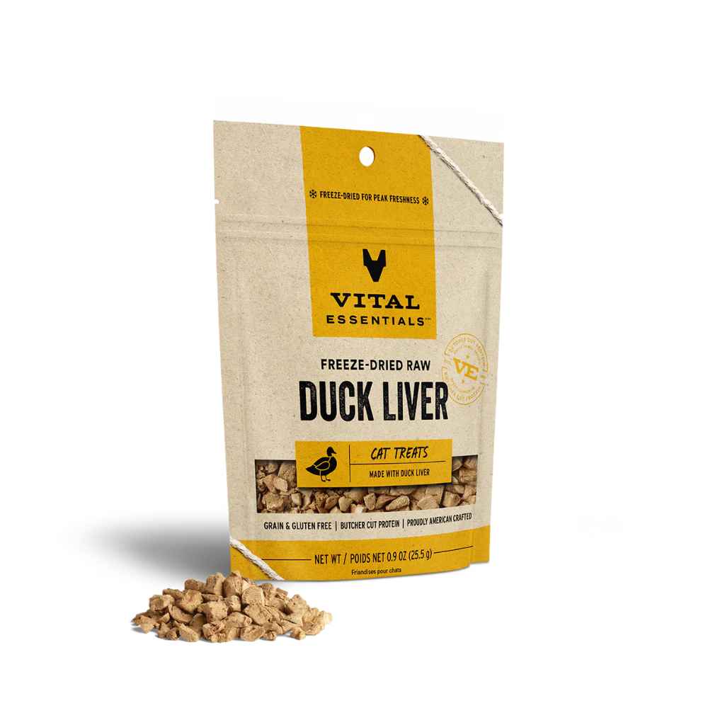 Vital Cats Duck Liver Treats Vital Cats - Duck Liver Freeze-Dried Treats - Image 1