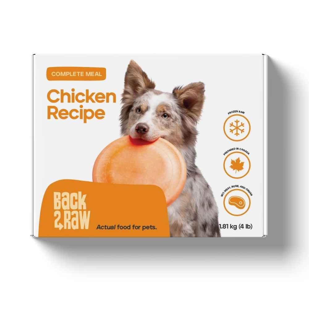 Back 2 Raw - Complete Chicken Recipe - 4lb Complete 4lb Boxes - B2R - Image 1