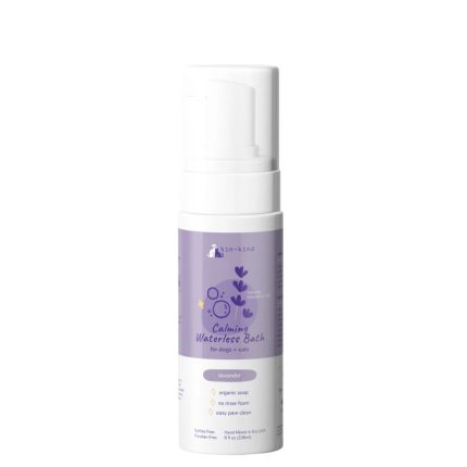 Kin + Kind Waterless Shampoo For Dogs Lavender Scented Quick Easy Shampoo Clean