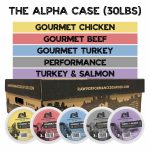 Raw Performance Raw Dog Food Frozen Dog Food Variety Alpha 30lb