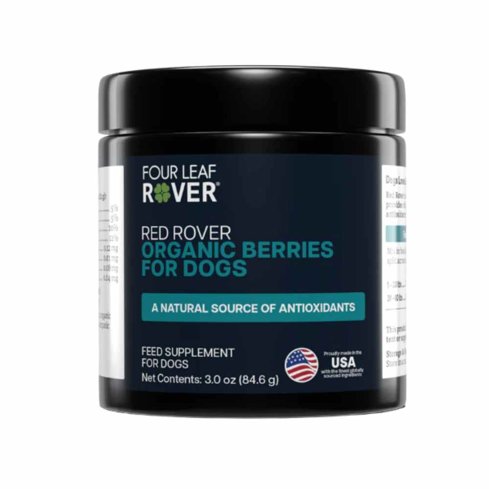 Four Leaf Rover - Red Rover Four Leaf Rover Red Rover Supplement Dogs Organic Berries 84.6g