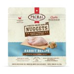 Primal Cat Freeze-Dried Raw Nuggets - Rabbit Recipe Healthy Cat Food