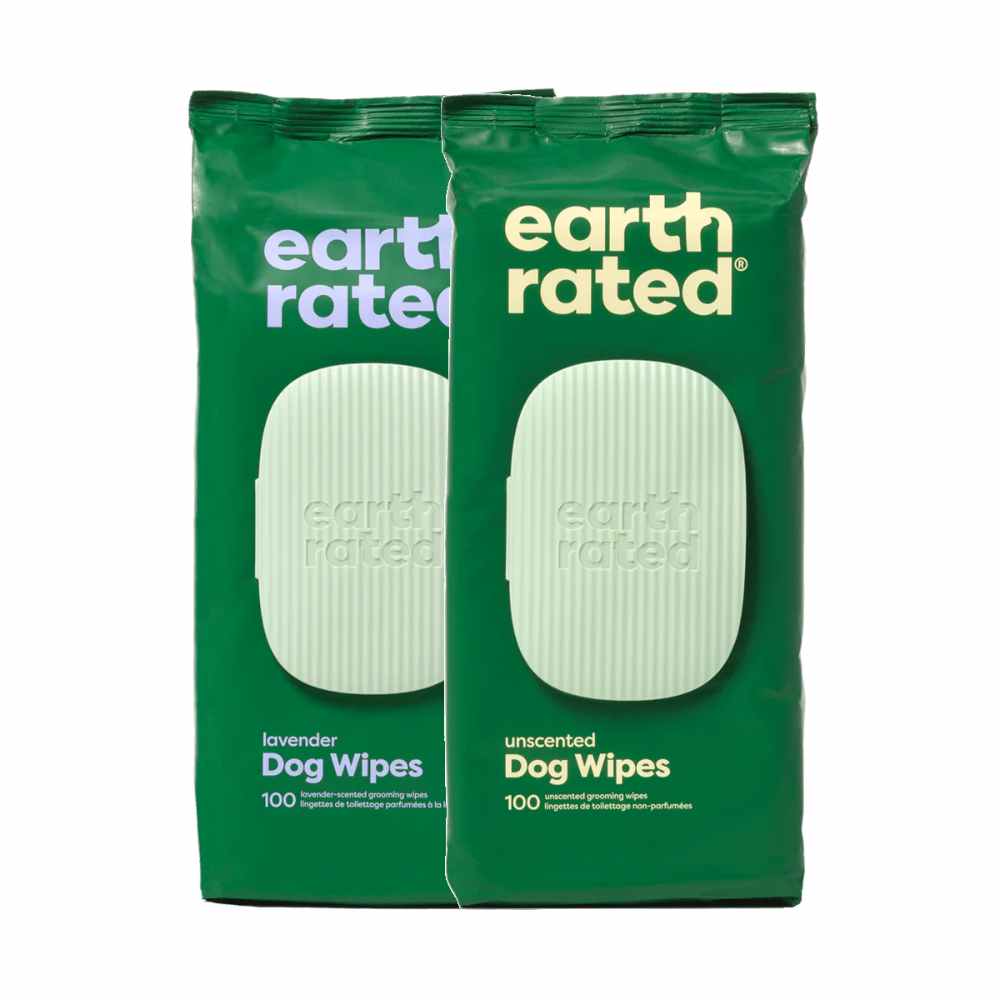 Earth Rated Wipes Earth Rated Wipes Dog Wipes Hypoallergenic Clean Gentle 100 pack