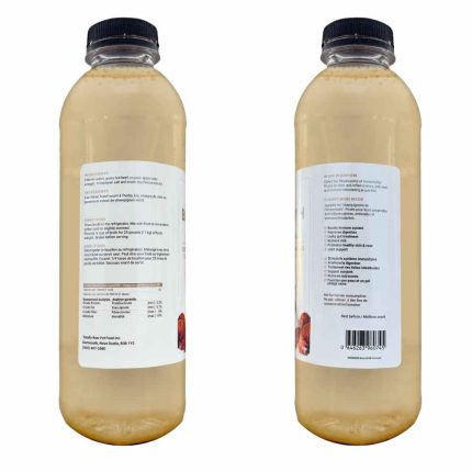 Totally Raw Electrolyte Bone Broth Frozen Dogs Cats Reishi Mushrooms 650mL