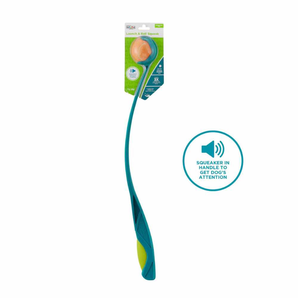 Launch a Ball Squeaker Outward Hound Launch A Ball Squeak Dog Ball Launcher - Outward Hound - Image 1