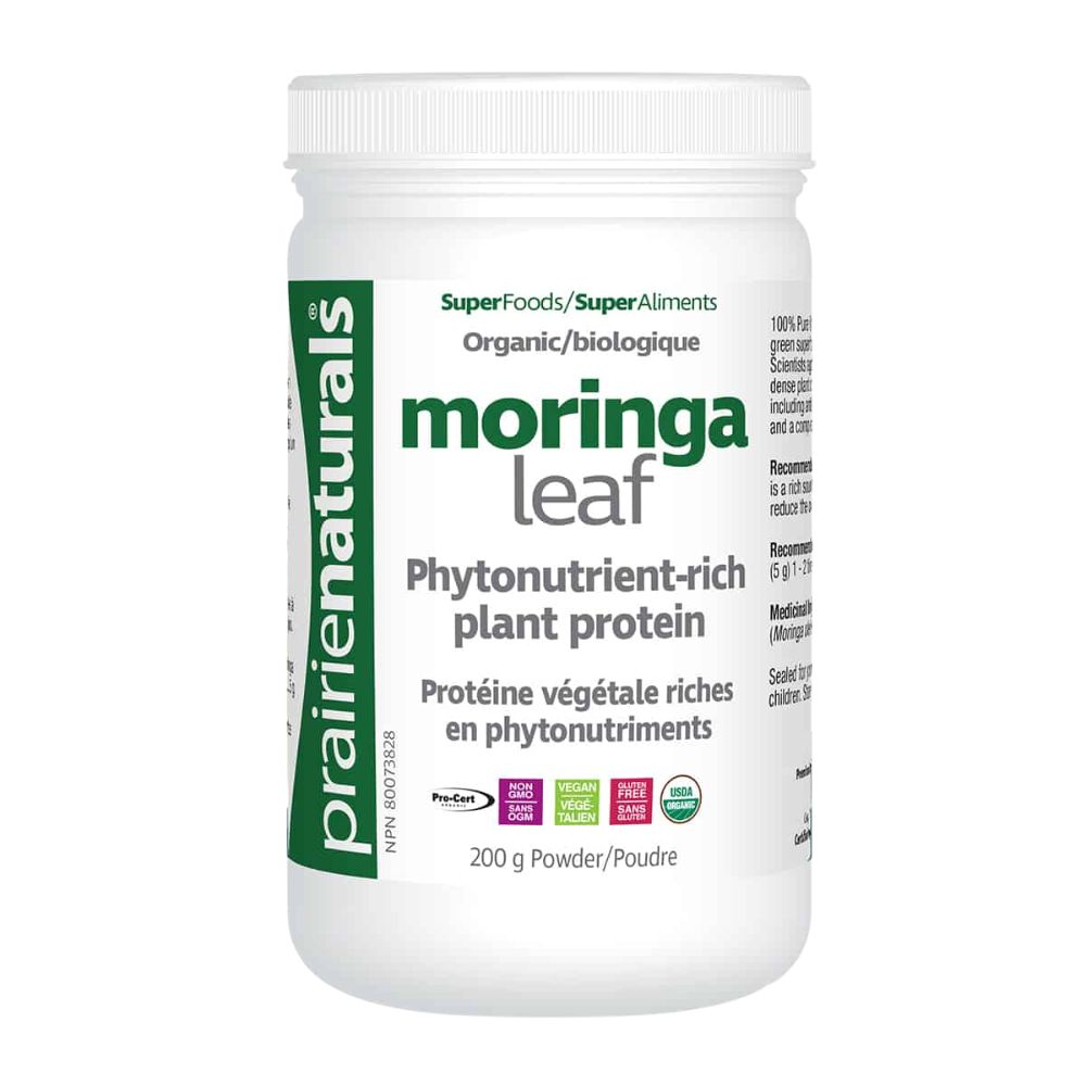 Moringa Leaf Organic Pure Moringa Leaf Powder Green Superfood 200g