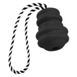 Gorrrrilla Rubber Dog Toy with Rope
