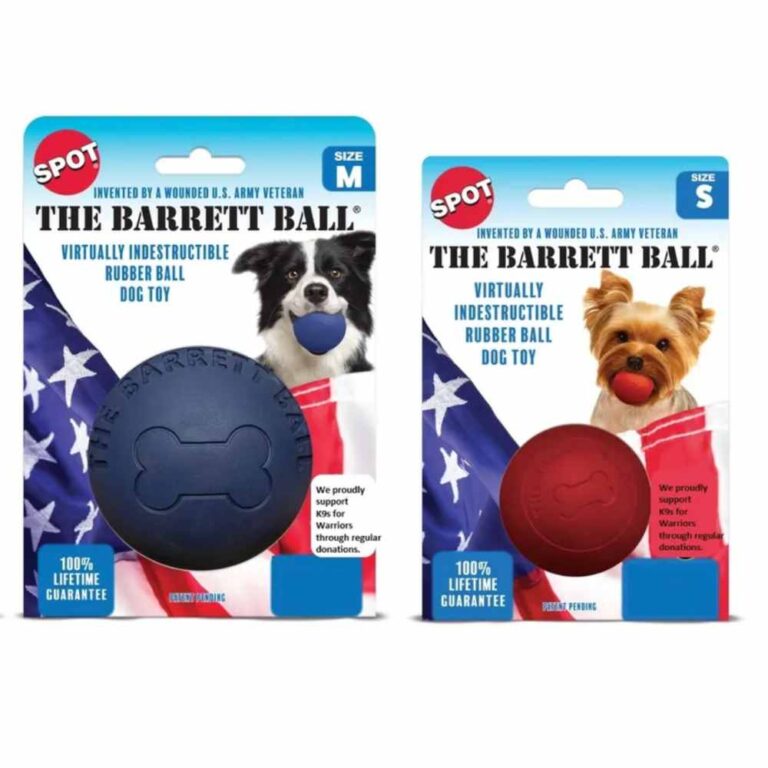 The Barrett Ball - Virtually Indestructible Rubber Ball Toy - Image 1