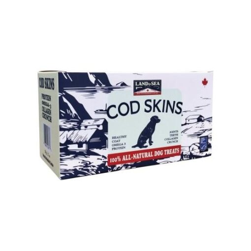 Land & Sea Pets Pre-Cut Cod Skins