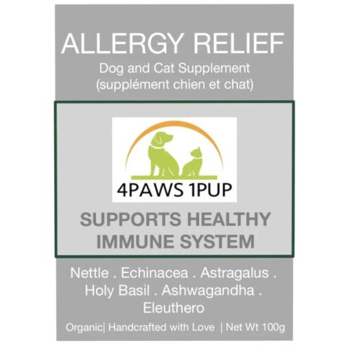 4Paws1Pup Allergy Relief Supplement For Dogs