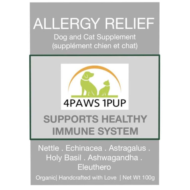 4Paws1Pup Allergy Relief Supplement For Dogs