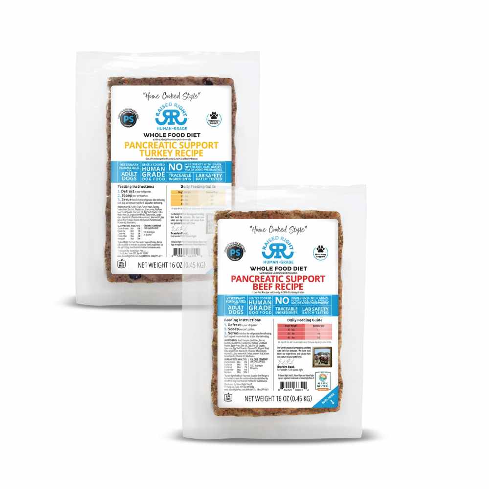 Raised Right Veterinary Support Recipes Pancreatits Cooked Diets Raised Right Veterinary Support Recipes Pancreatits Cooked Diets