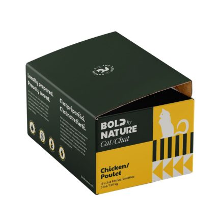 Bold by nature cat chicken raw food