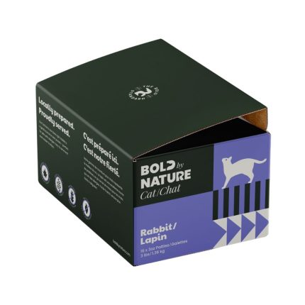 Bold by nature cat rabbit raw food