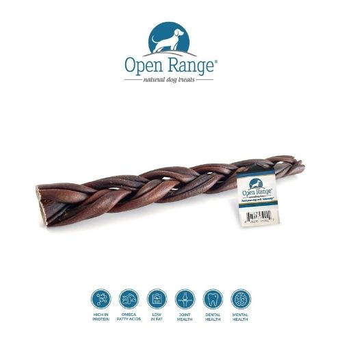 Water Buffalo Collagen Braid Water Buffalo Collagen Braid Open Range Long Lasting Chew