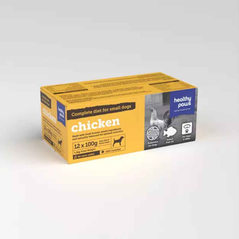 Healthy Paws Complete Small Dog Chicken Healthy Paws Complete Small Dog, Healthy Paws, Canine, Canine Complete, Raw, Raw Food, Small Breed