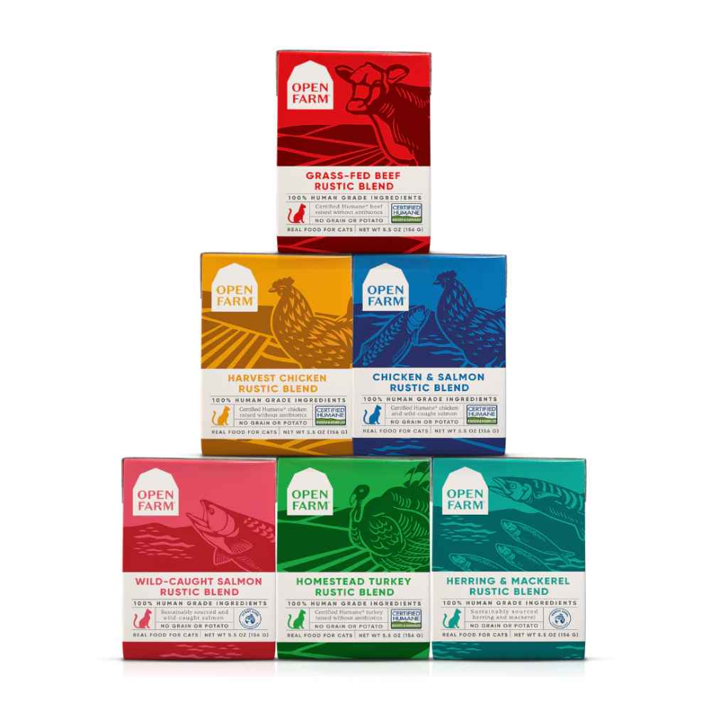 Open Farm Cat Rustic Blends Open Farm Cat Rustic Blends, Cat, Open Farm, Wet, Wet Food, Cat Food
